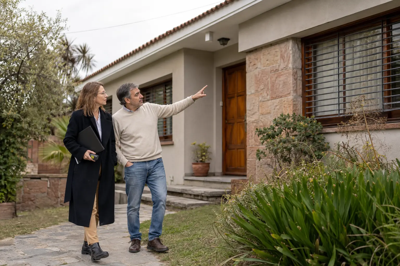 Visita técnica para preparar un presupuesto de arquitectura en Uruguay