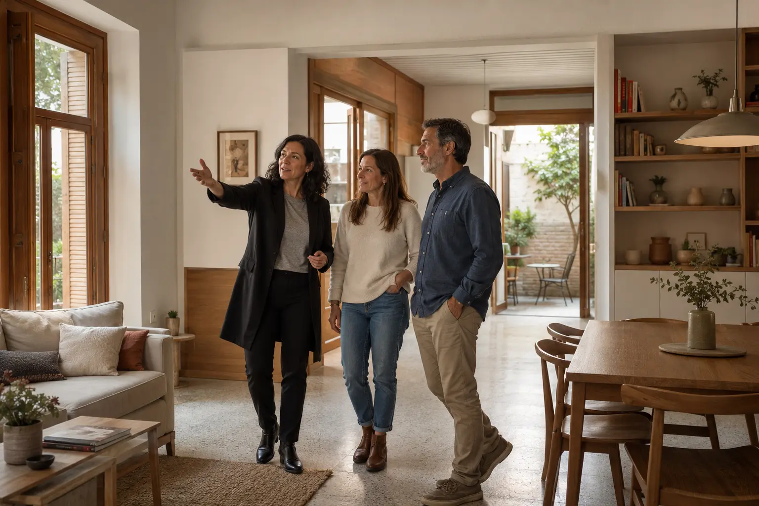 Reforma de vivienda terminada por arquitectos en Montevideo