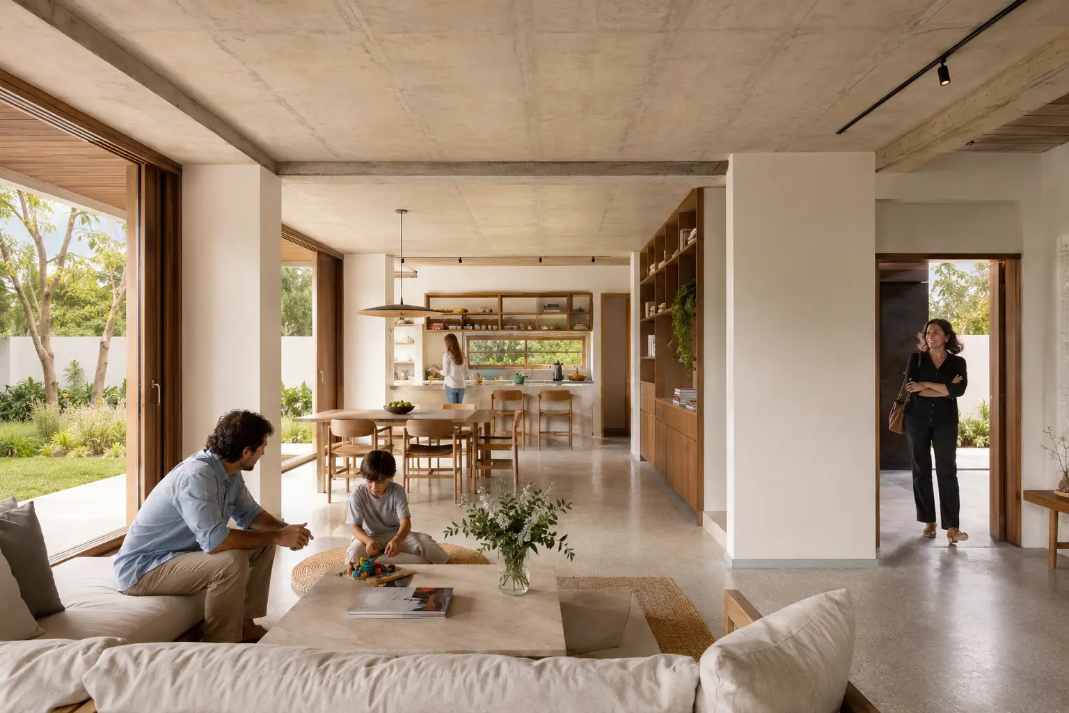 Vivienda terminada mediante un servicio de obra nueva en Uruguay