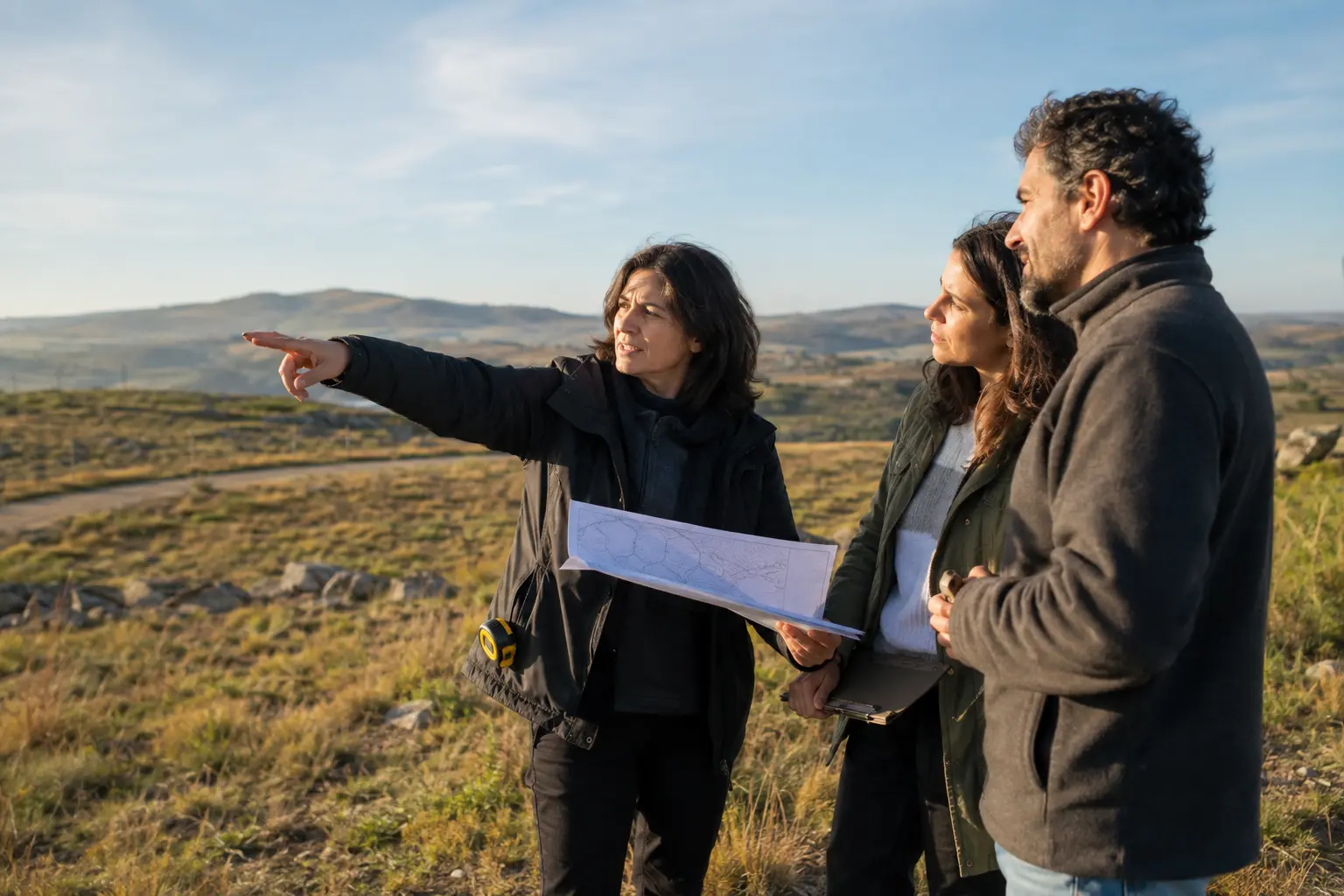 Visita técnica de terreno para proyecto Steel Framing en Lavalleja